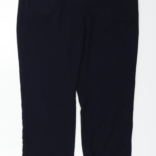 Papaya  Womens Blue   Trousers  Size 12 L25 in