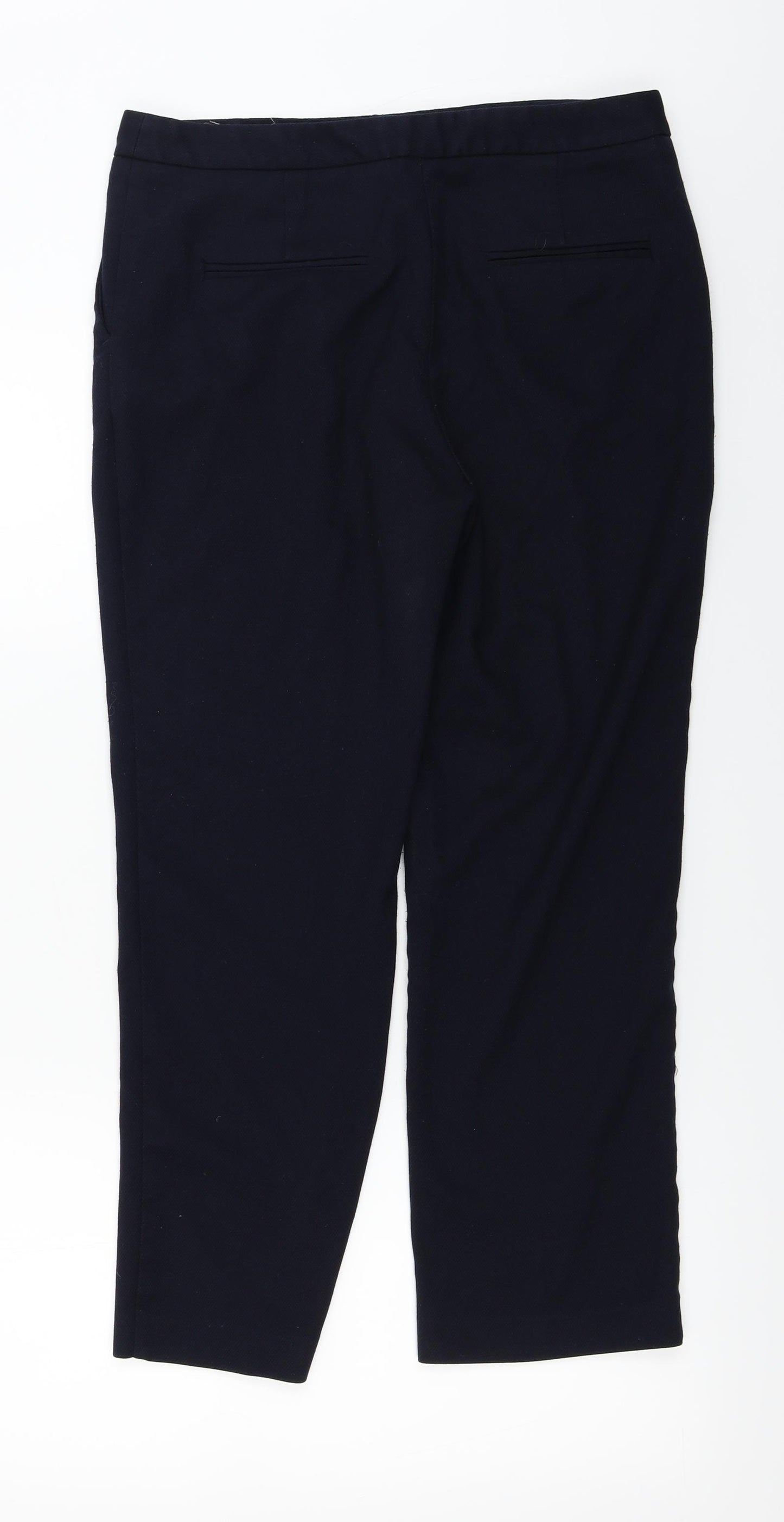 Papaya  Womens Blue   Trousers  Size 12 L25 in