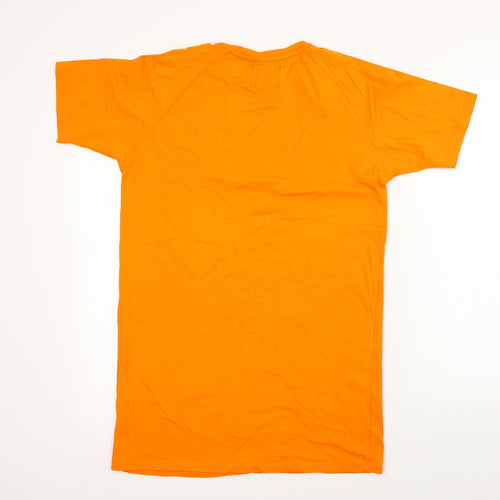 zero seven Mens Orange    T-Shirt Size M