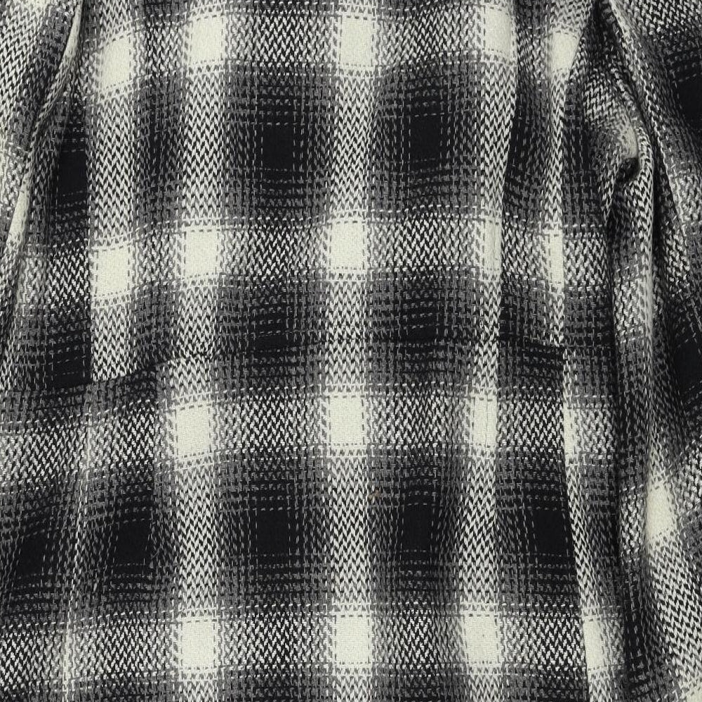 Debenhams  Womens Ivory Check  Jacket Coat Size 18
