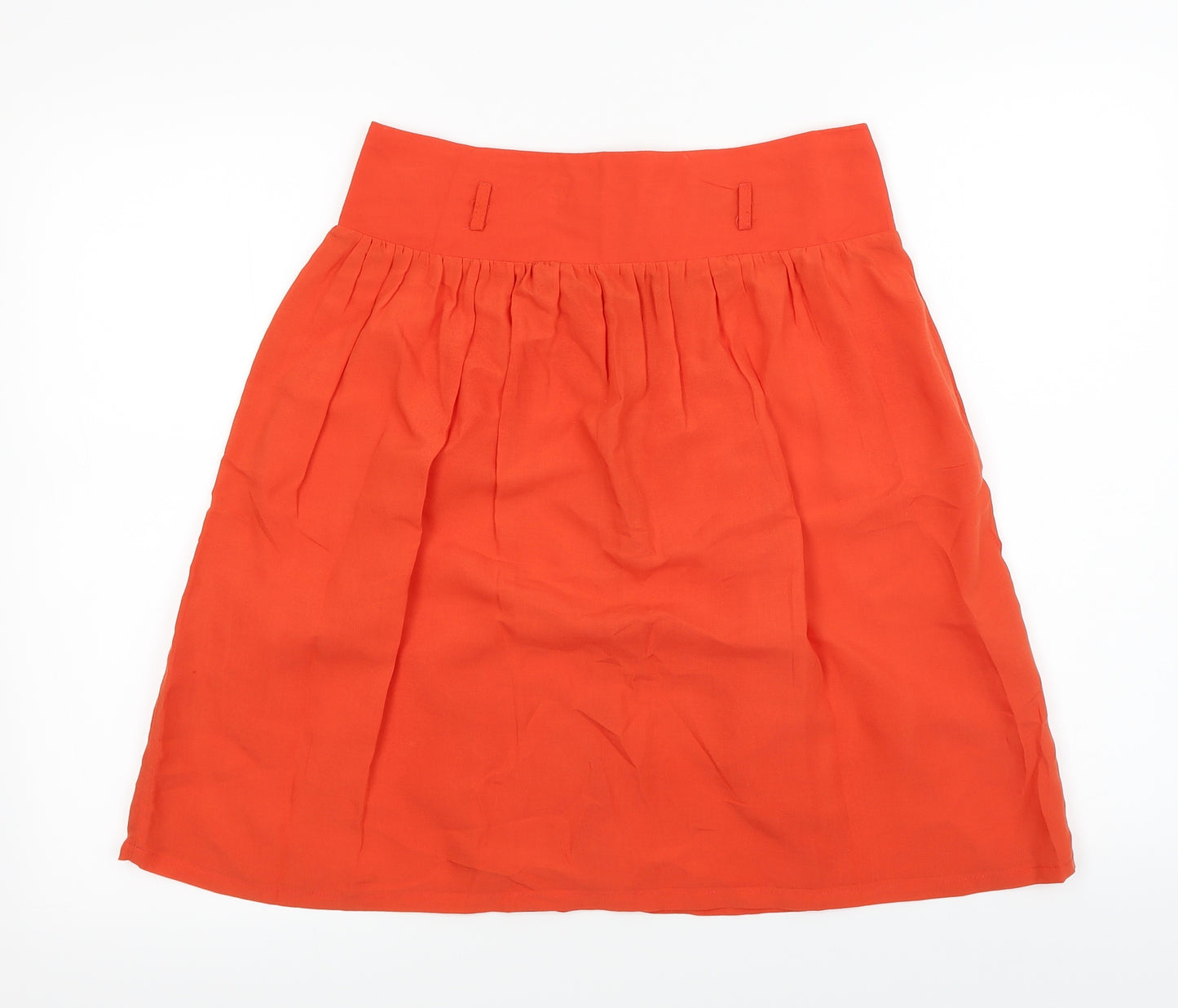 Dorothy Perkins  Womens Orange   A-Line Skirt Size 8