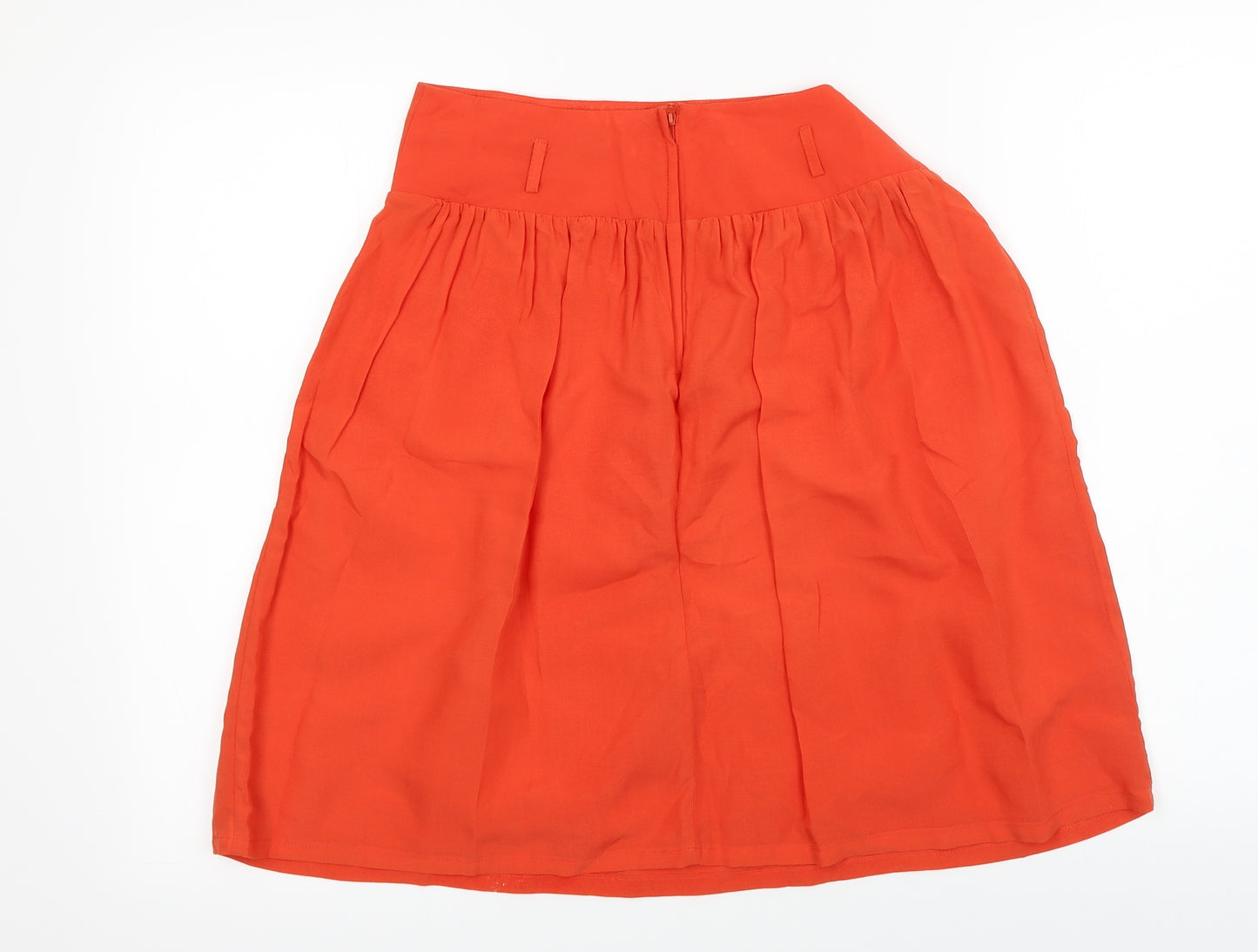 Dorothy Perkins  Womens Orange   A-Line Skirt Size 8