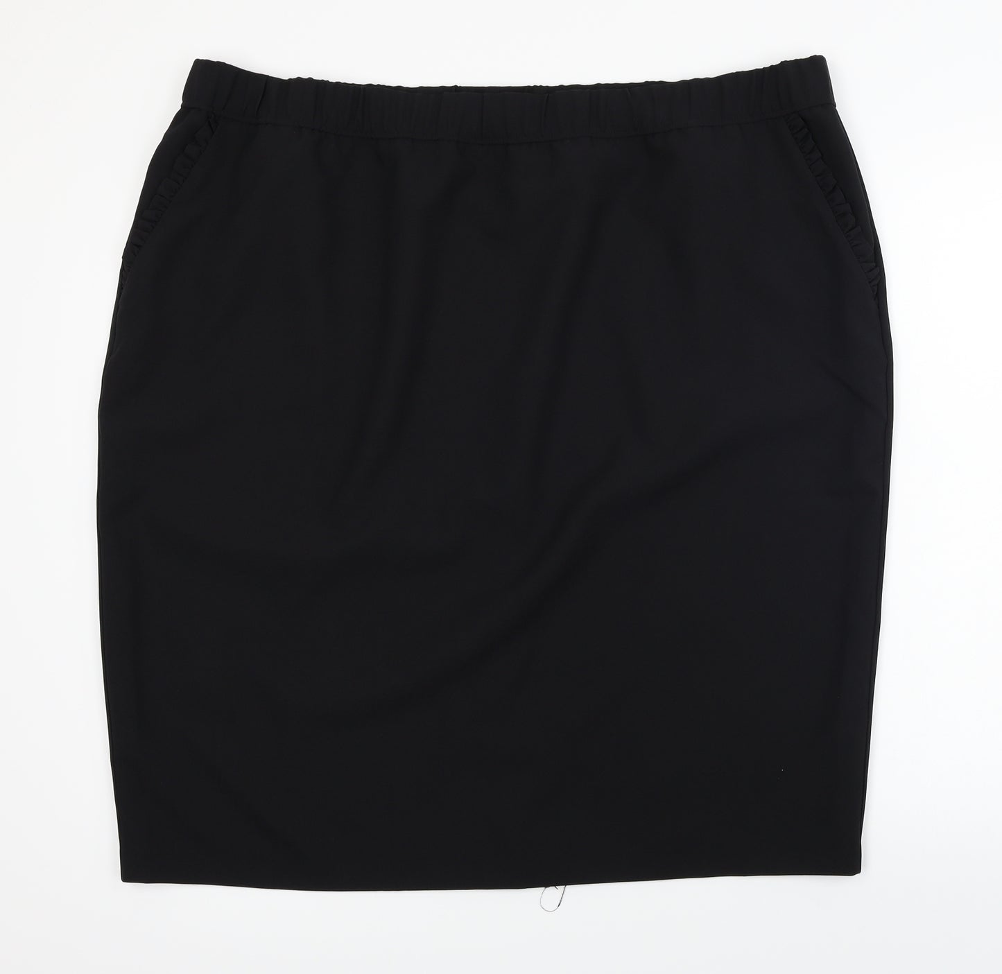 Anthology  Womens Black   A-Line Skirt Size 24