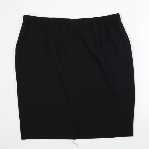 Anthology  Womens Black   A-Line Skirt Size 24