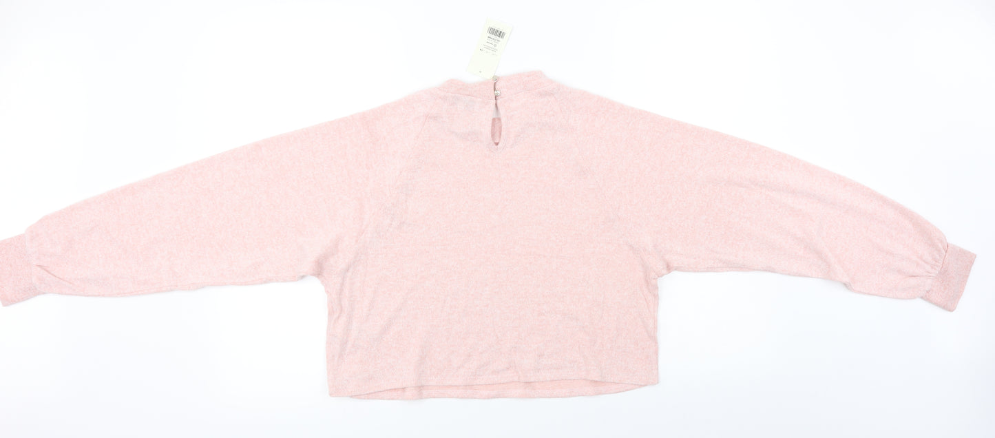 Miss Selfridge  Womens Pink   Pullover Jumper Size 14