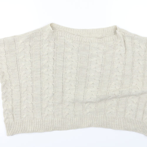 Preworn  Womens Beige   Pullover Jumper Size L