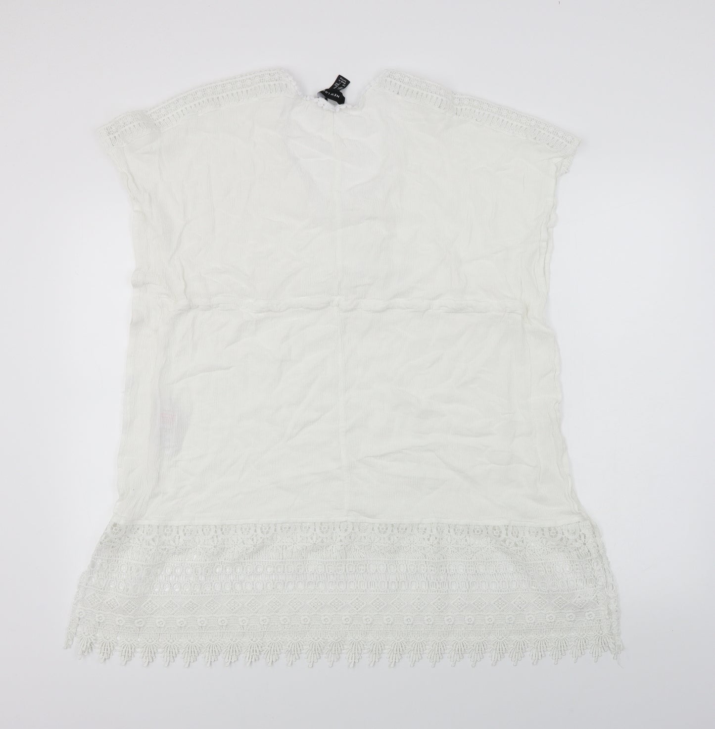 New Look  Womens White   Basic T-Shirt Size M