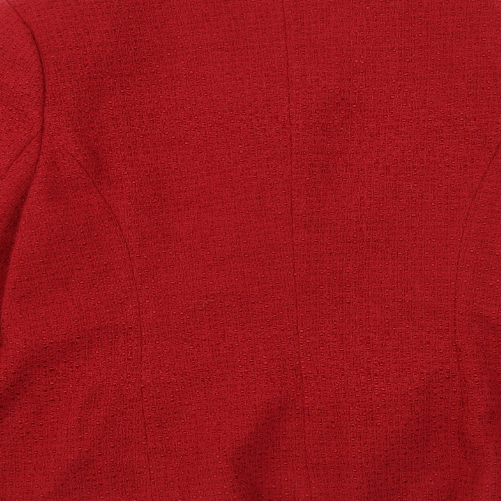Eastex  Womens Red   Jacket Coat Size 18