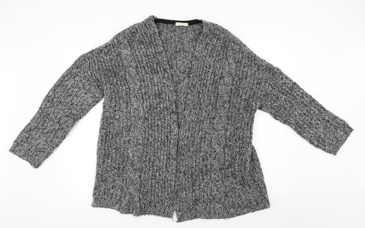 Promod Womens Grey Cardigan Jumper Size M
