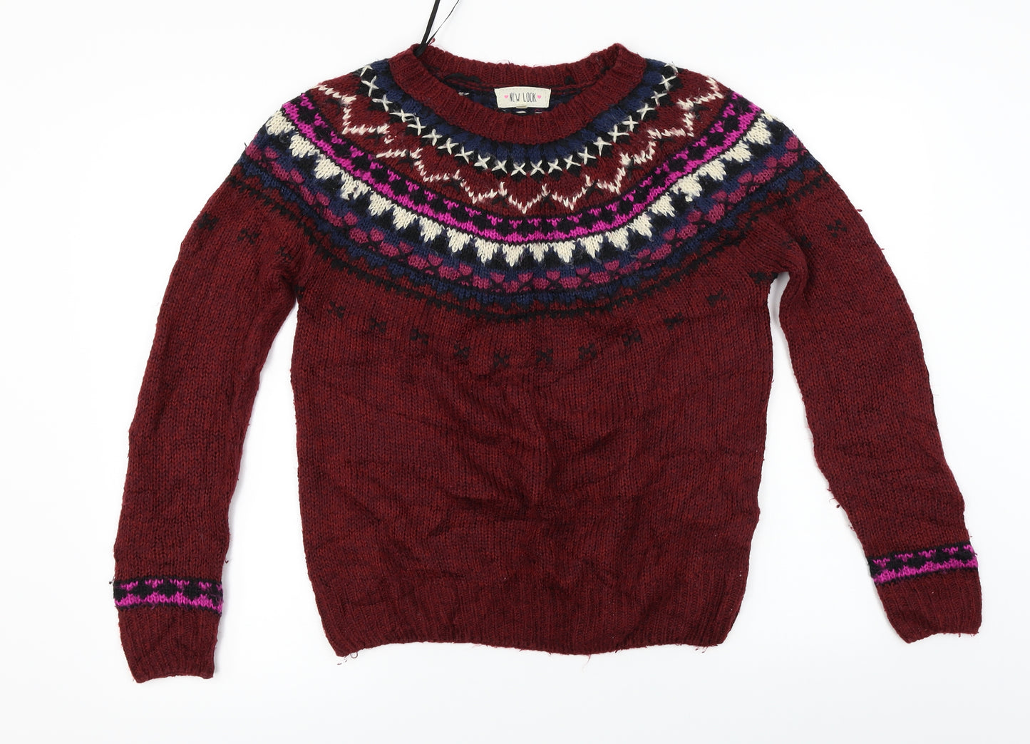 New Look  Womens Red   Pullover Jumper Size M