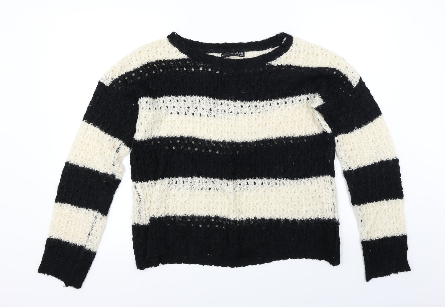 Atmosphere  Womens Beige Striped  Pullover Jumper Size 14