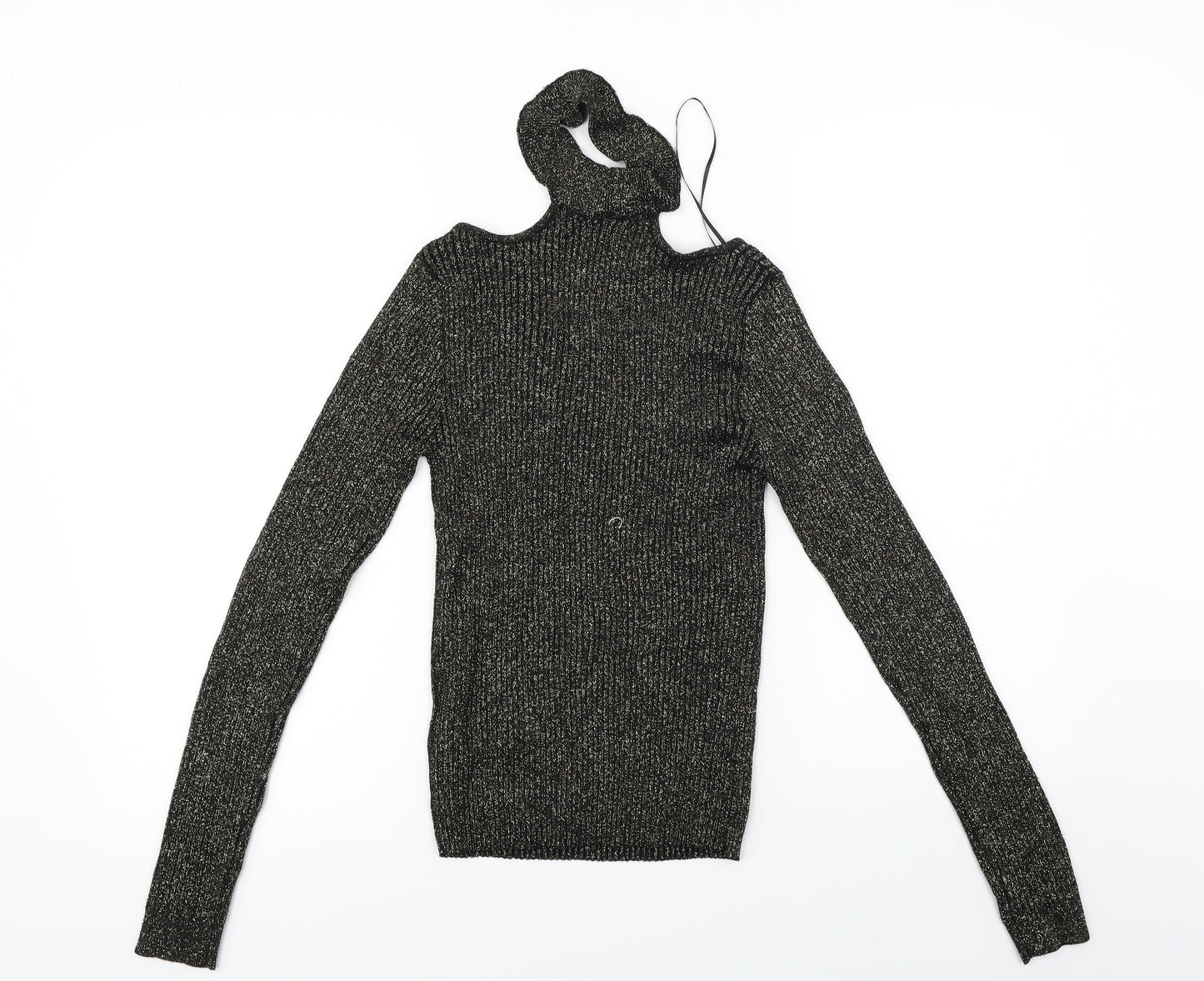 H&M  Womens Black   Pullover Jumper Size S