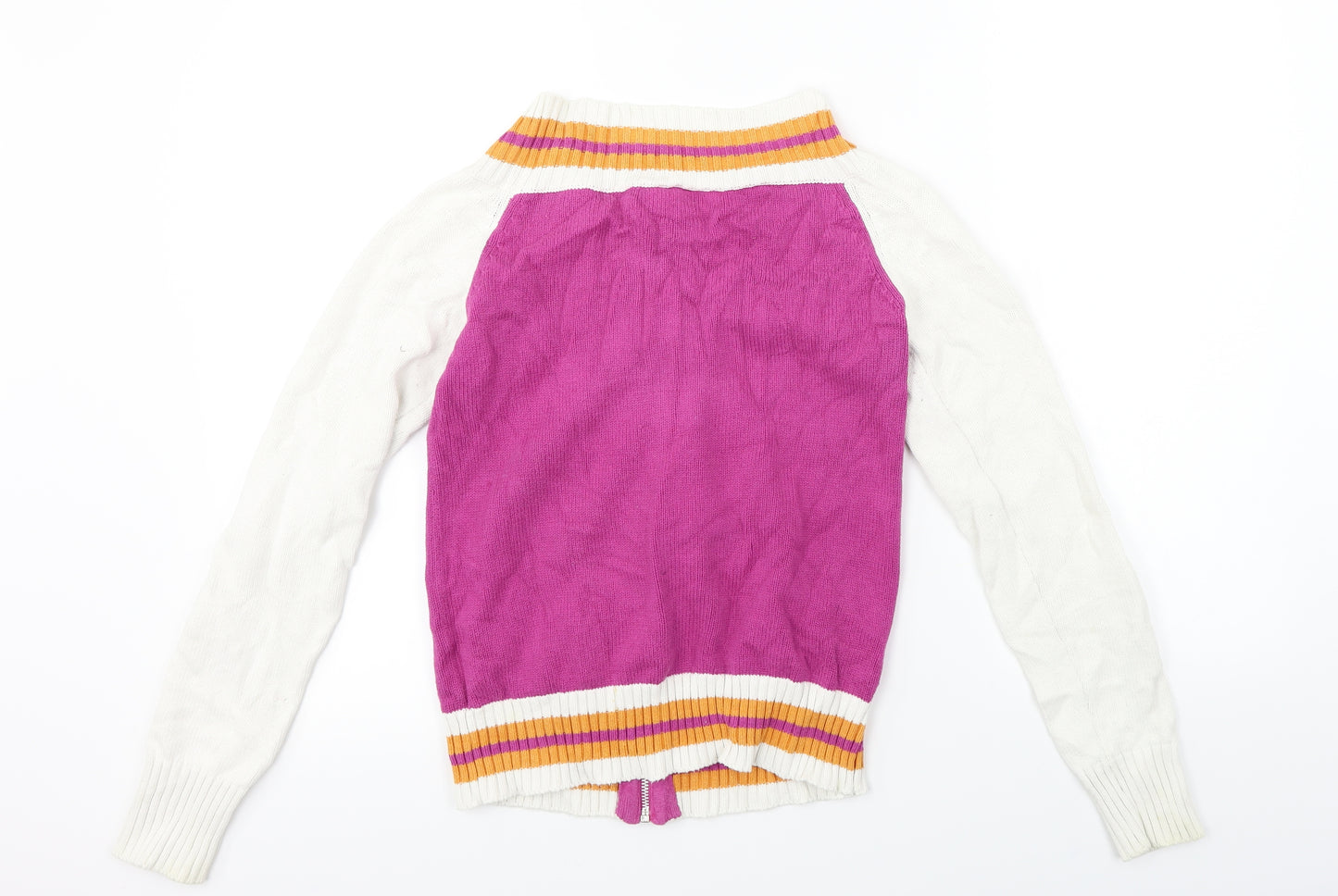 Brave Soul  Womens Pink   Full Zip Jumper Size M