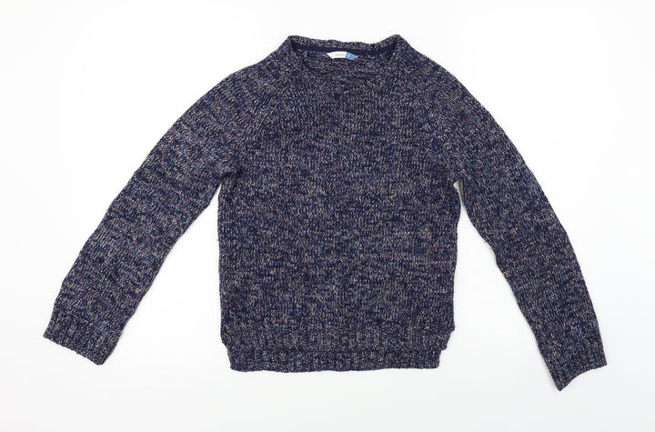 John Lewis Girls Blue Pullover Jumper Size 11 Years