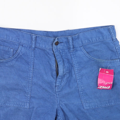 Gap Mens Blue  Corduroy Bermuda Shorts Size 32