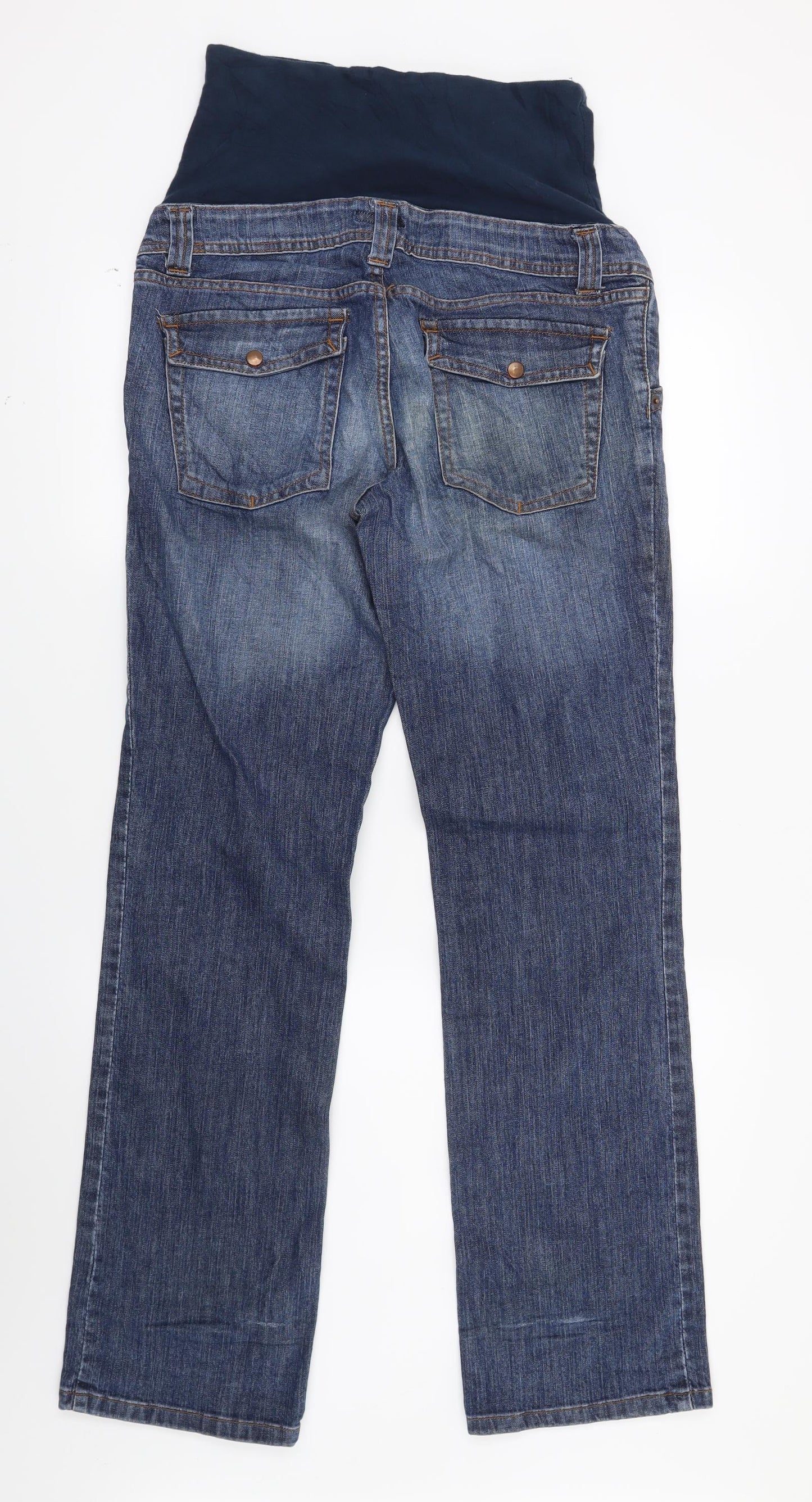 H&M Womens Blue  Denim Bootcut Jeans Size S L30 in