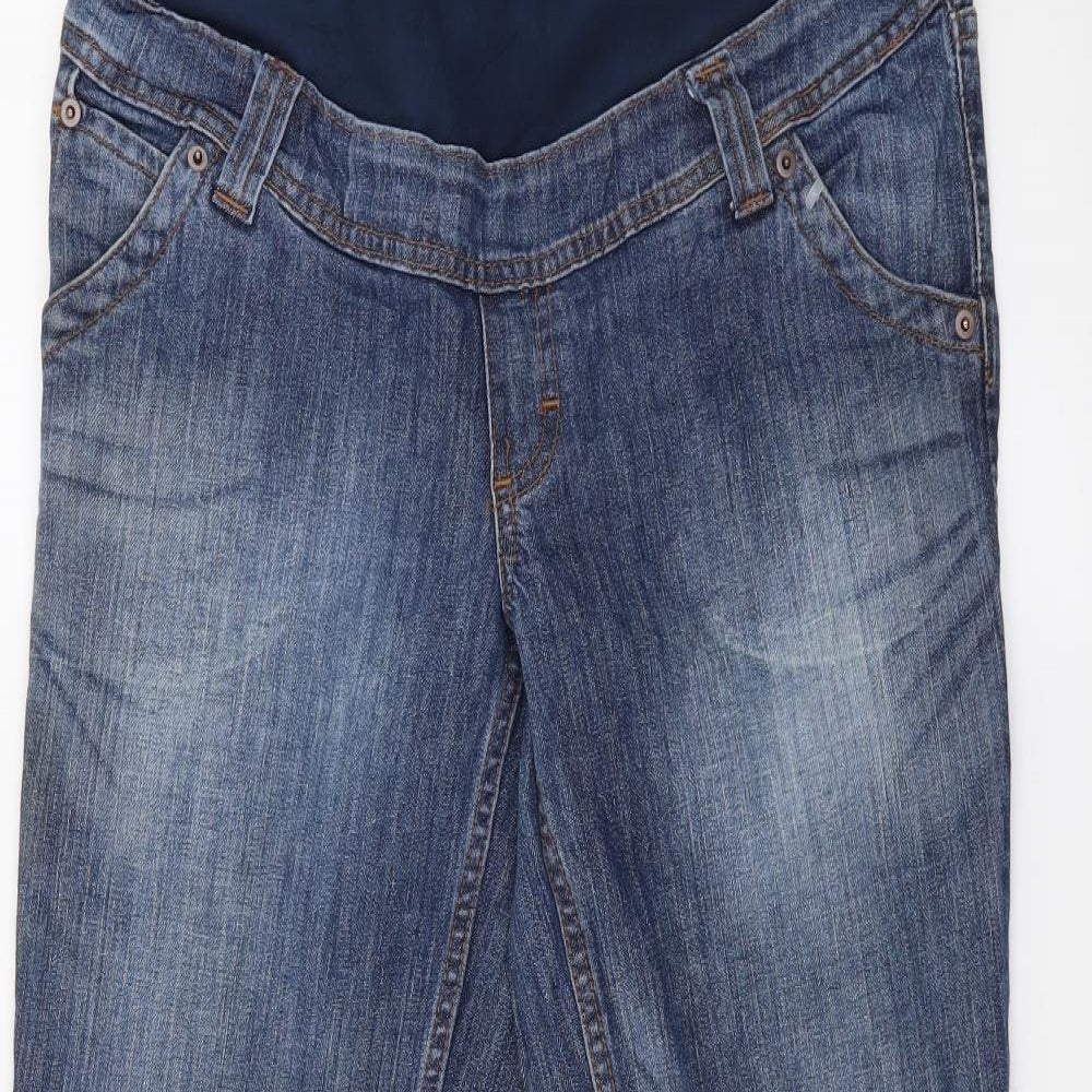 H&M Womens Blue  Denim Bootcut Jeans Size S L30 in