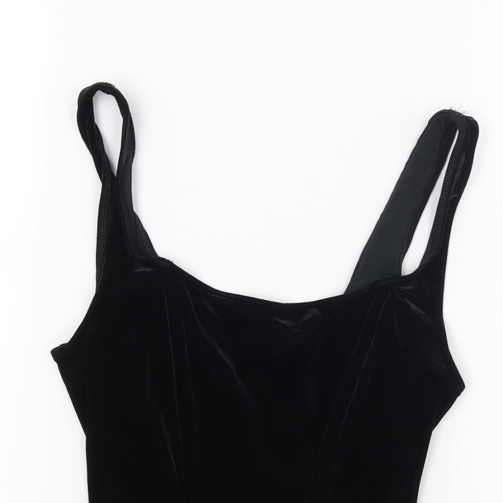 Marks and Spencer Womens Black   Basic Tank Size 14