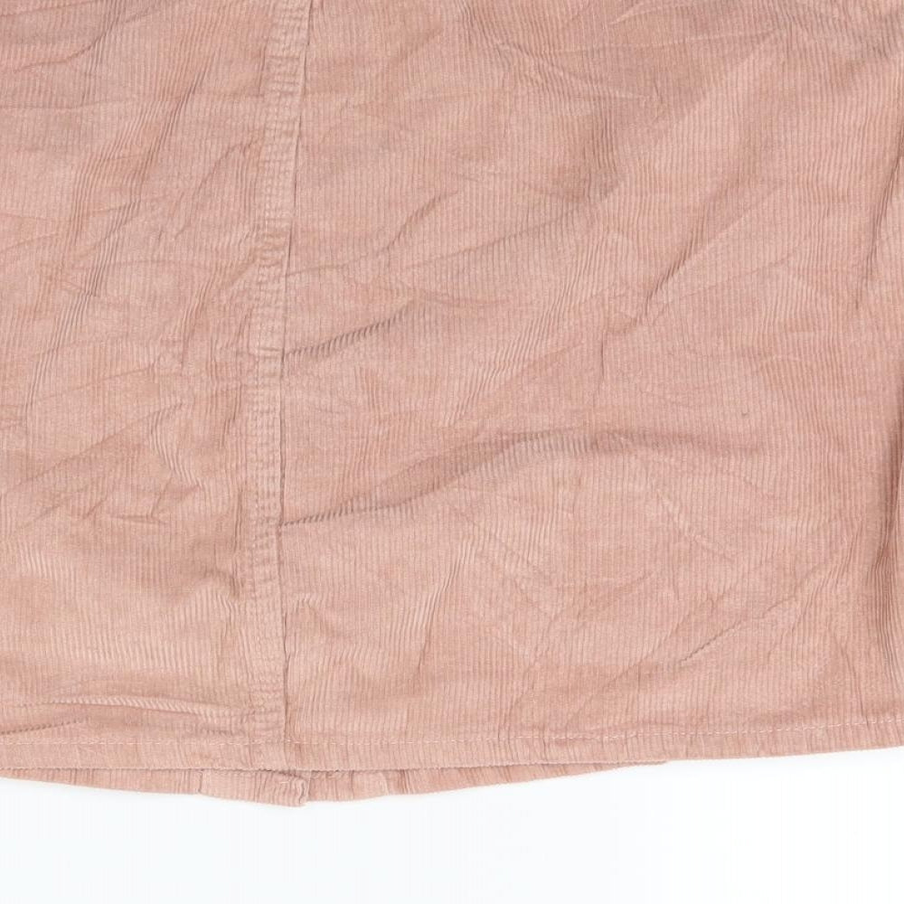 Primark Womens Pink  Rayon Peasant Skirt Size 14