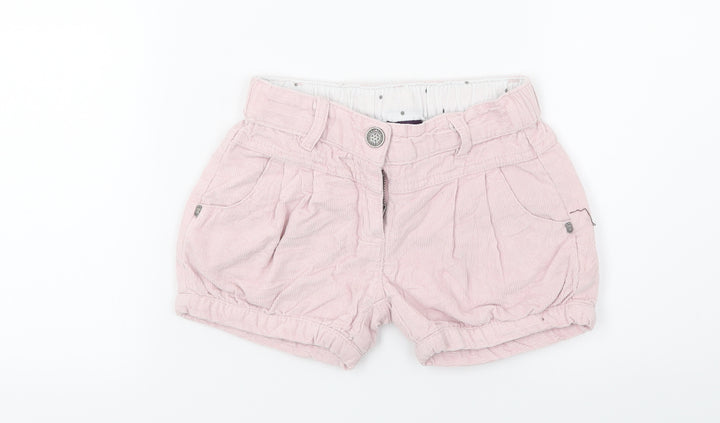 Sergent Major Girls Pink Corduroy Cut-Off Shorts Size 5 Years