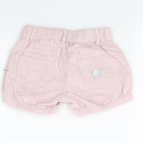 Sergent Major Girls Pink  Corduroy Cut-Off Shorts Size 5 Years
