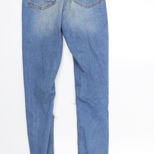 Top shop Womens Blue  Denim Jegging Jeans Size 25 in L28 in