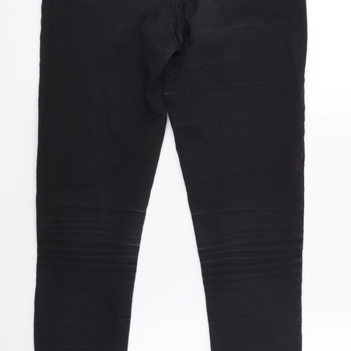 Miss denim Womens Black  Denim Jegging Jeans Size 12 L27 in