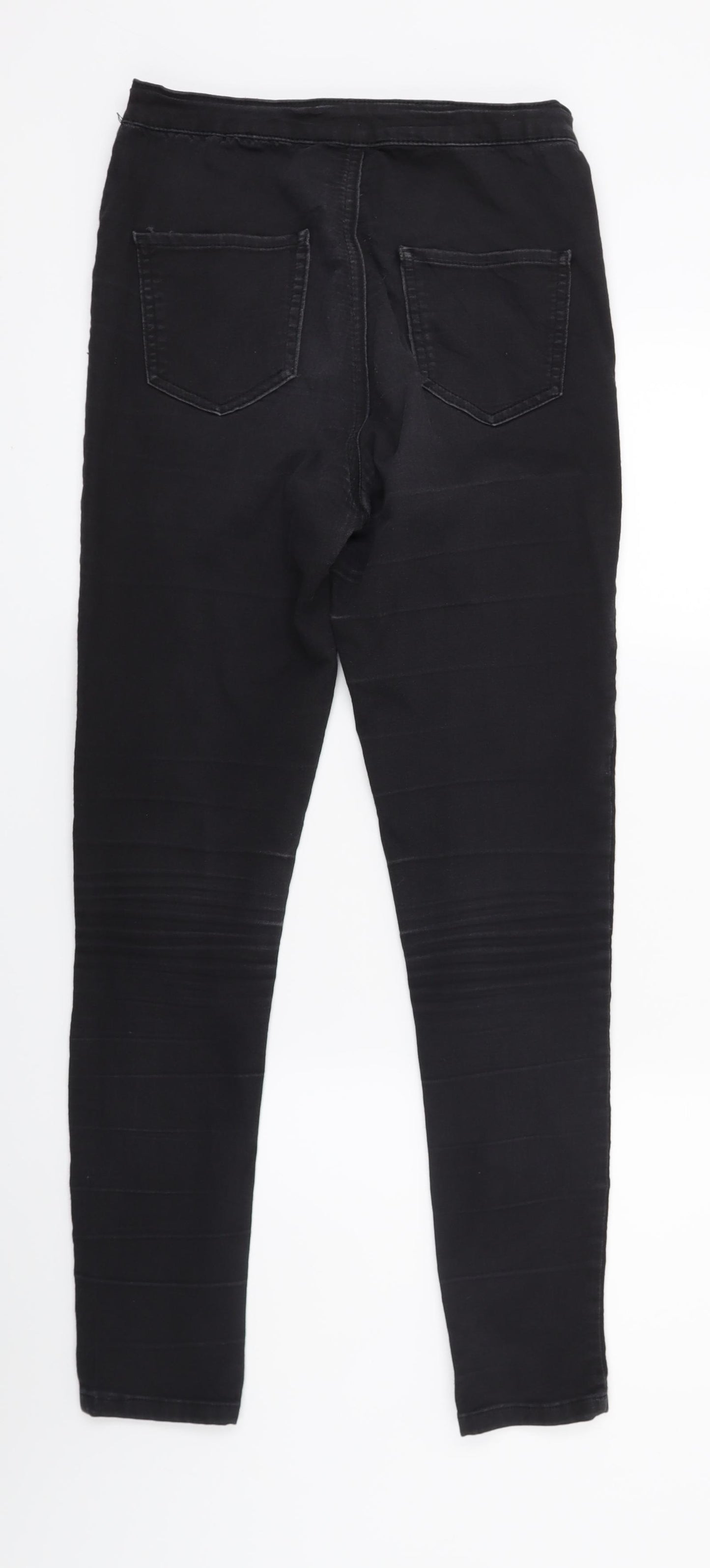 Miss denim Womens Black  Denim Jegging Jeans Size 12 L27 in