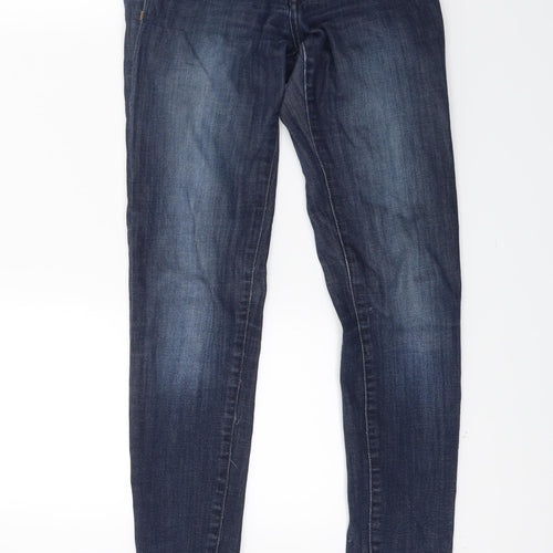 H&M Womens Blue  Denim Skinny Jeans Size 26 in L28 in