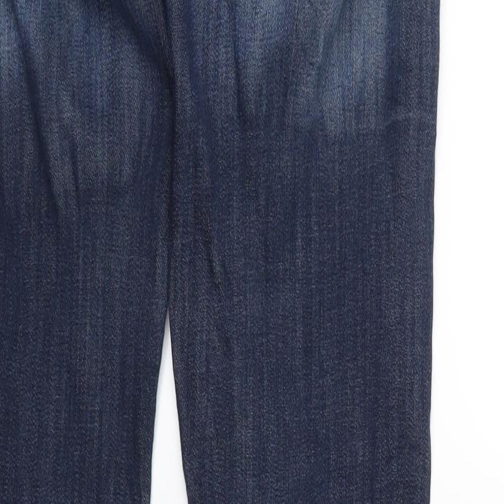 H&M Womens Blue  Denim Skinny Jeans Size 26 in L28 in