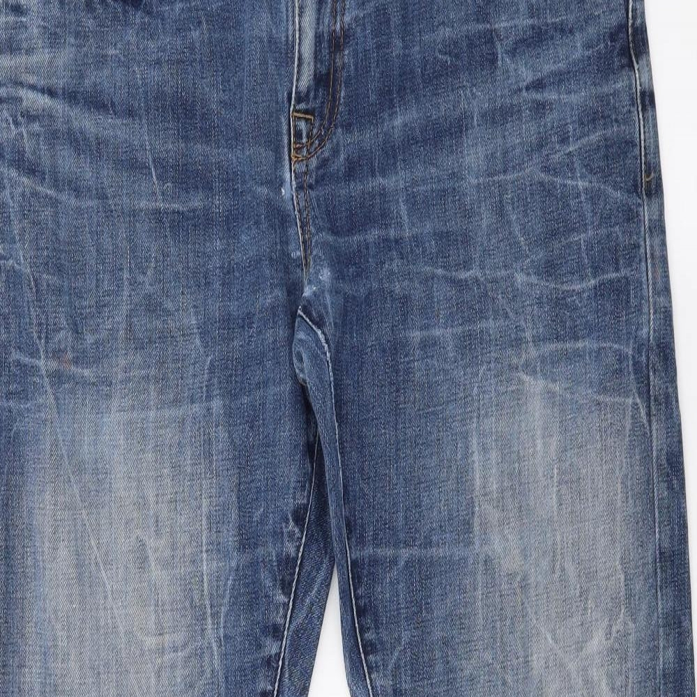 NEXT Mens Blue  Denim Straight Jeans Size 32 L30 in