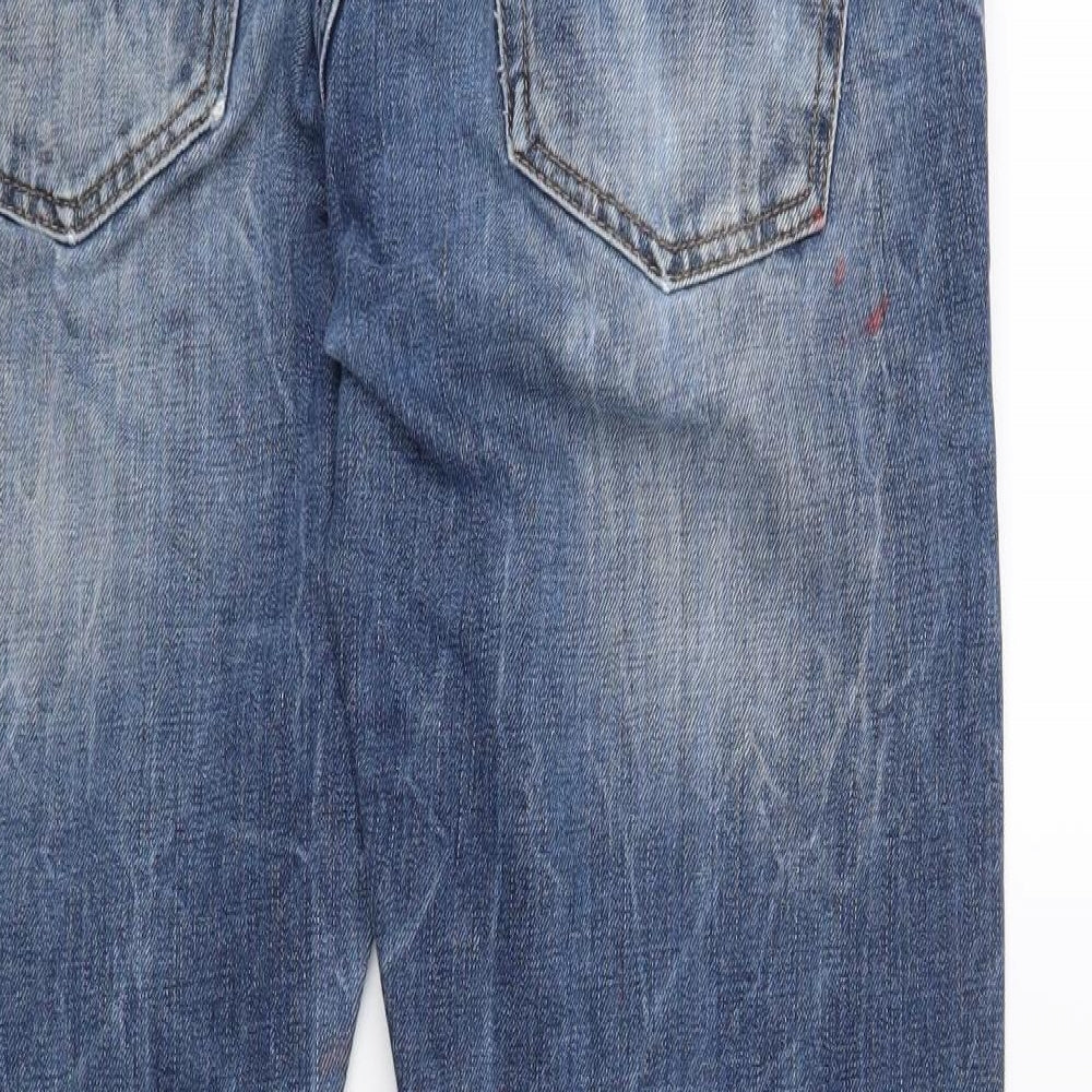 NEXT Mens Blue  Denim Straight Jeans Size 32 L30 in