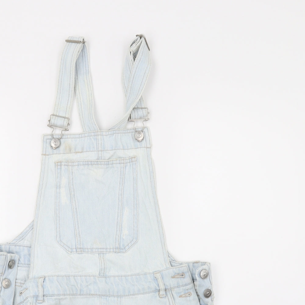 Divided Womens Blue  Denim Shorts One-Piece Size 16