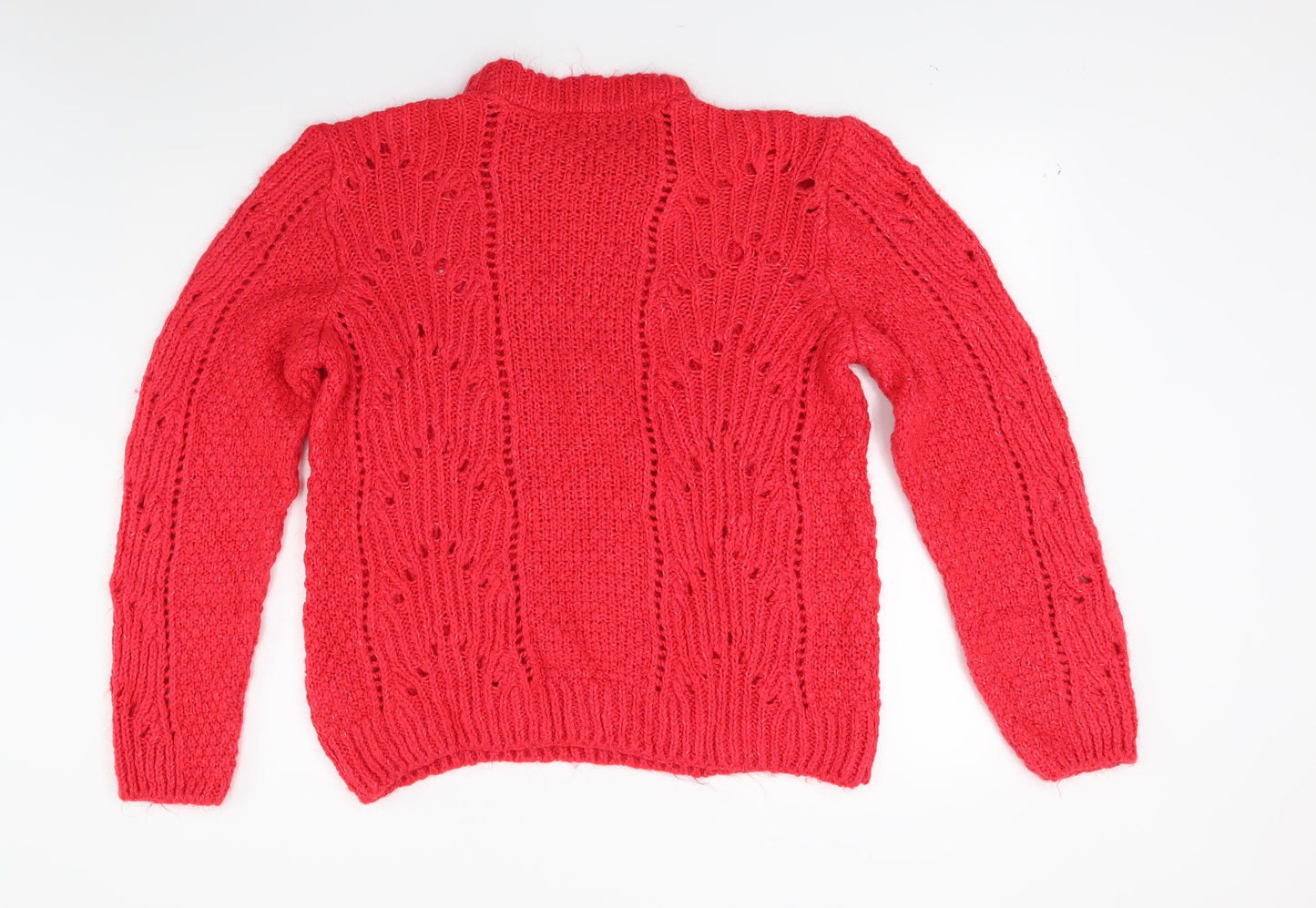 peruna Womens Red   Pullover Jumper Size 16