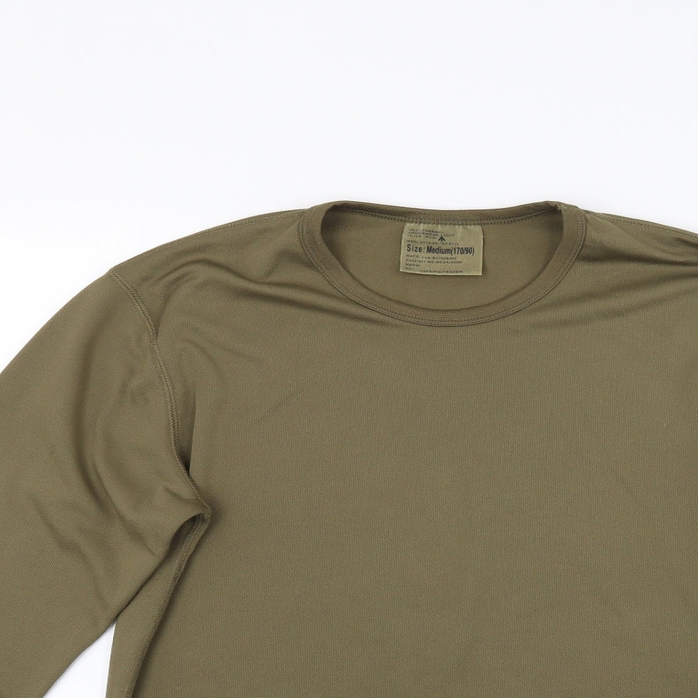 Preworn Mens Green   Basic Casual Size M