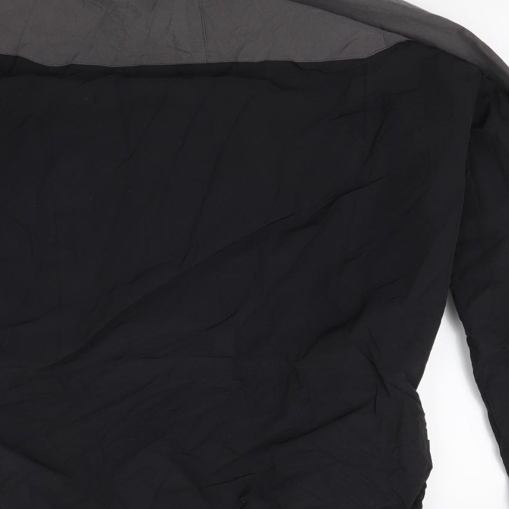 RAB Mens Black  Canvas Windbreaker Coat Size S