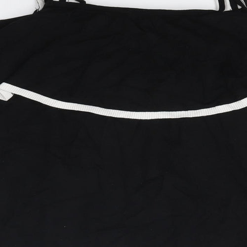 Marks and Spencer Womens Black  Knit Vest Jumper Size 16