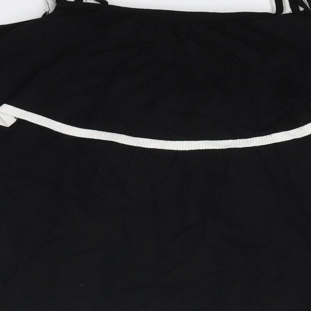 Marks and Spencer Womens Black  Knit Vest Jumper Size 16
