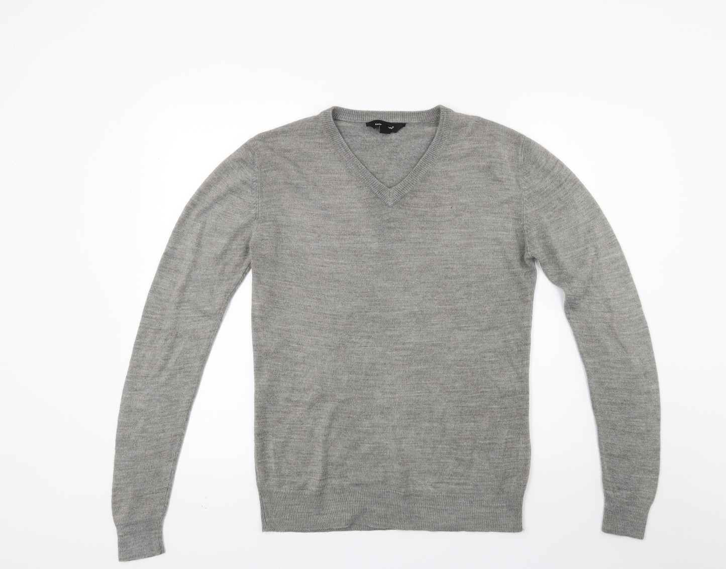 Ceader wood state Mens Grey  Knit Pullover Jumper Size S