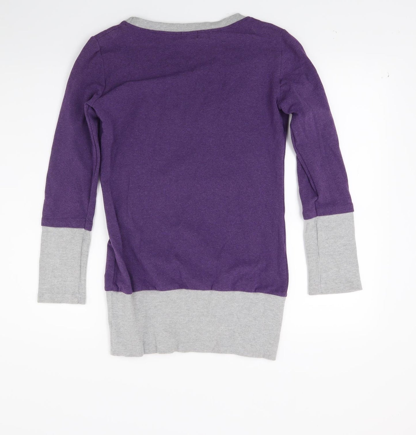 Happy mamma Womens Purple   Jumper Dress  Size L