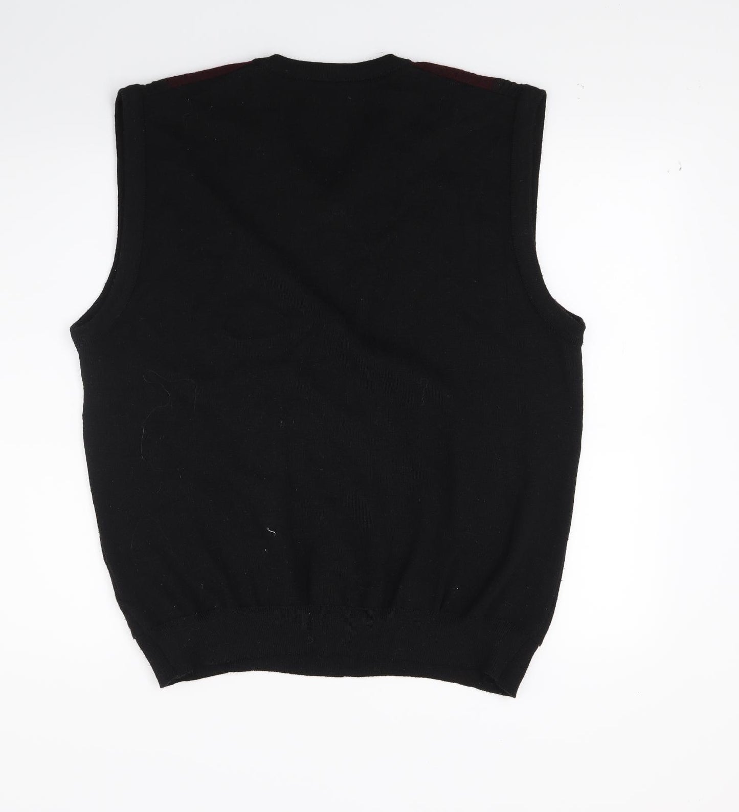 Elkjaer Mens Black  Knit Pullover Jumper Size XL