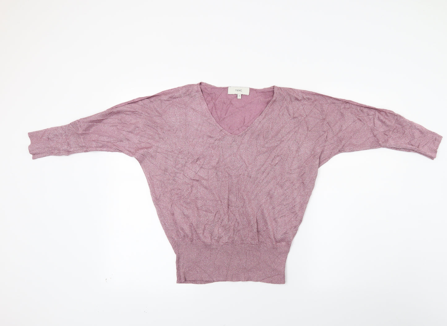 NEXT Womens Pink  Knit Pullover Jumper Size 10