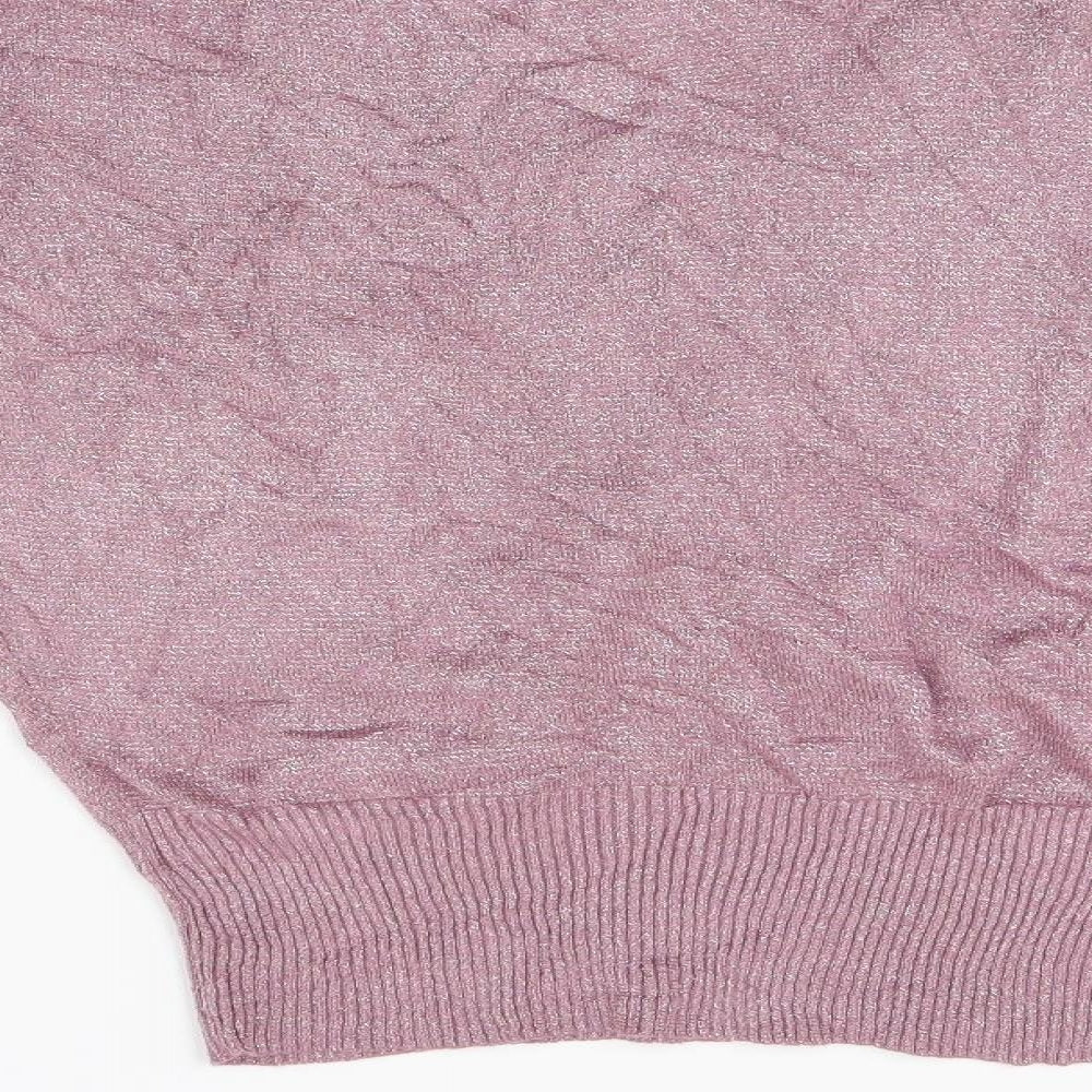 NEXT Womens Pink  Knit Pullover Jumper Size 10