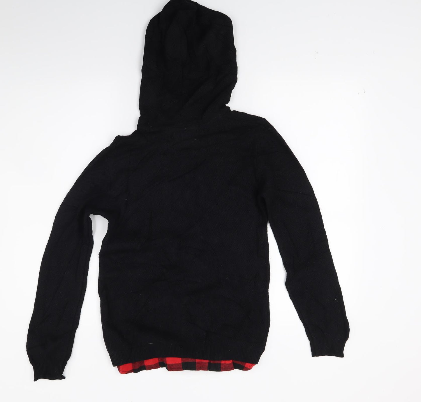 Primark Boys Black   Pullover Hoodie Size 10-11 Years