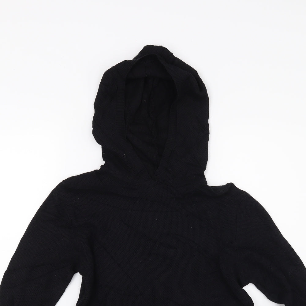 Primark Boys Black   Pullover Hoodie Size 10-11 Years