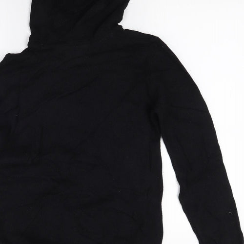 Primark Boys Black   Pullover Hoodie Size 10-11 Years