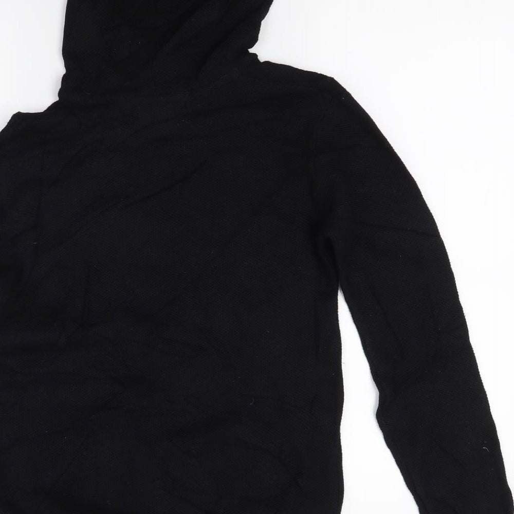Primark Boys Black   Pullover Hoodie Size 10-11 Years