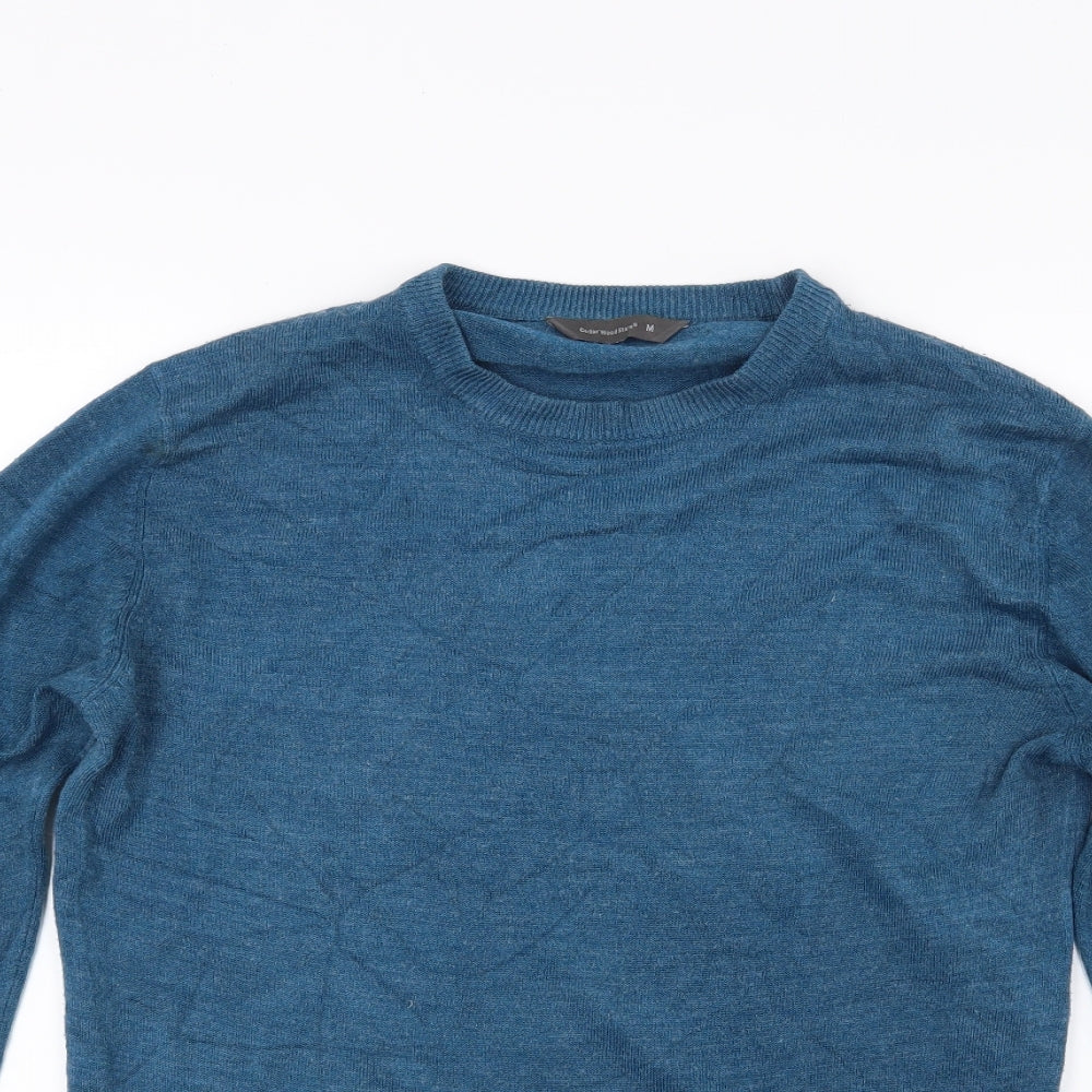Ceder wood state Mens Blue  Knit Pullover Jumper Size M