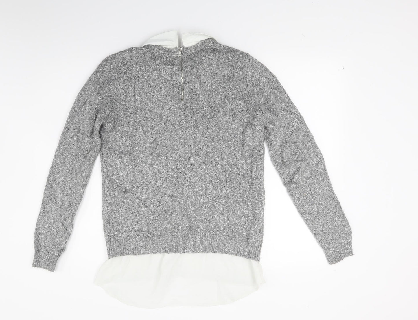 Atmosphere Womens Grey  Knit Pullover Jumper Size 12