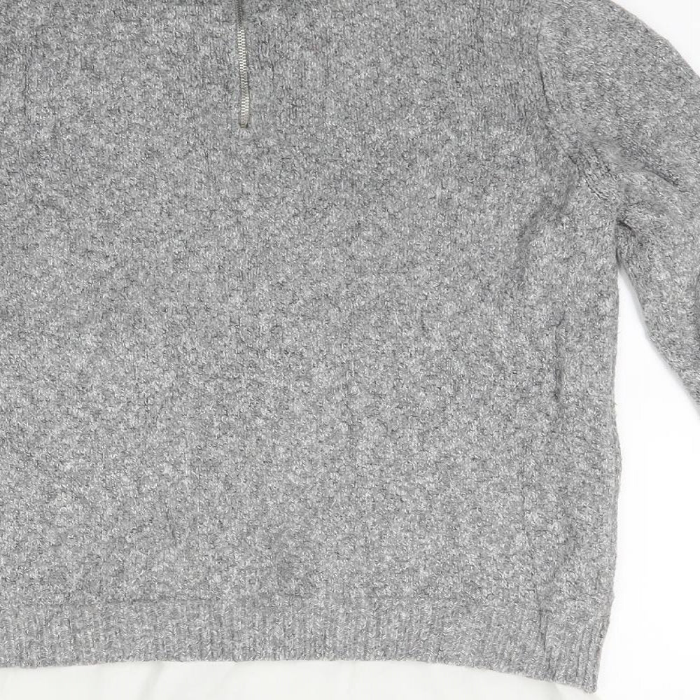 Atmosphere Womens Grey  Knit Pullover Jumper Size 12